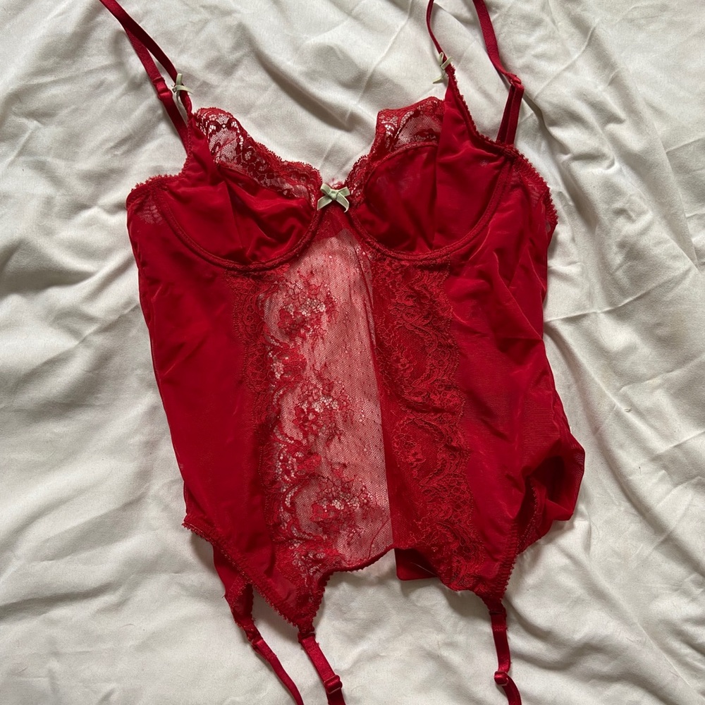 Heidi Klum bustier lingerie